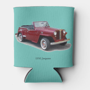 Porta-lata 1950 Jeepster pode resfriar