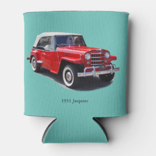 Porta-lata 1951 Jeepster pode resfriar