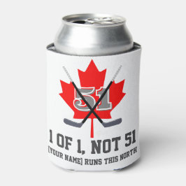 Porta-lata 1 de 1 Não 51 Identidade Canadense Folha de Bordo