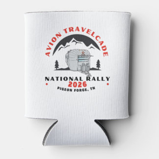 Porta-lata 2026 Avion Travelcade OFICIAL Camiseta do Rali Nac