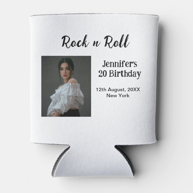 Porta-lata 20 do Rock n roll (Frente)