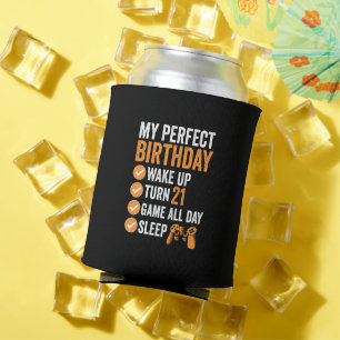 Porta-lata 21 ruas Viram 21 Meu Aniversário perfeito