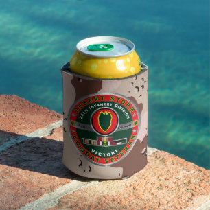 Porta-lata 24ª Divisão de Infantaria Tempestade no Deserto Ve