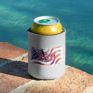 Porta-lata 250º Aniversário dos Estados Unidos