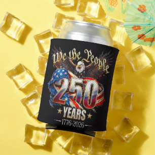 Porta-lata 250 Anos American 250º Aniversário 4 de Julho
