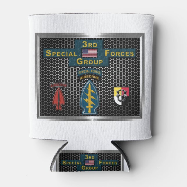 Porta-lata 3º grupo de operações especiais (SOF) (Frente)