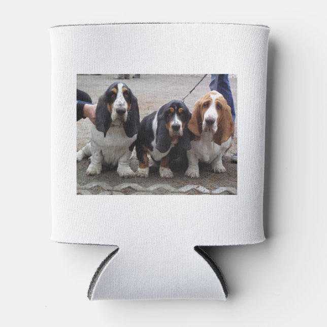 Porta-lata 3 Basset_hound_puppps (Frente)