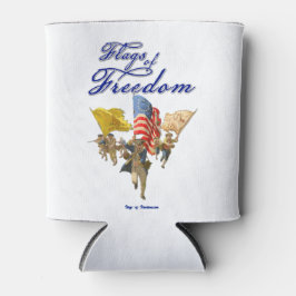 Porta-lata 3 Flags of Freedom