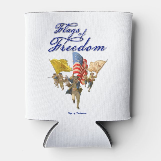 Porta-lata 3 Flags of Freedom (Frente)