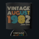 Porta-lata 40th Birthday Vintage 1982 Limited Edition<br><div class="desc">40th Birthday Vintage 1982 Limited Edition</div>