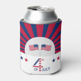 Porta-lata 4 de julho Can Cooler