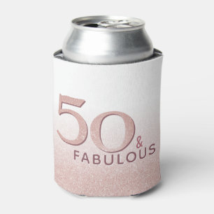 Porta-lata 50 e Fabulosa Tipografia Moderna Rosa de Aniversá