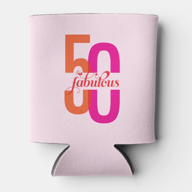 Porta-lata 50 e fabuloso 50. º aniversário (Frente)