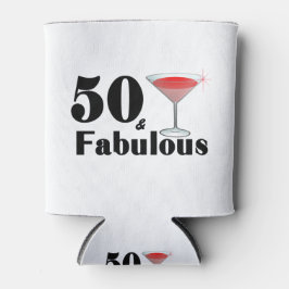 Porta-lata 50 e Fabuloso 50. Aniversário Personalizado