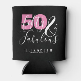 Porta-lata 50 E Fabuloso Elegante 50ª Festa de aniversário Pe