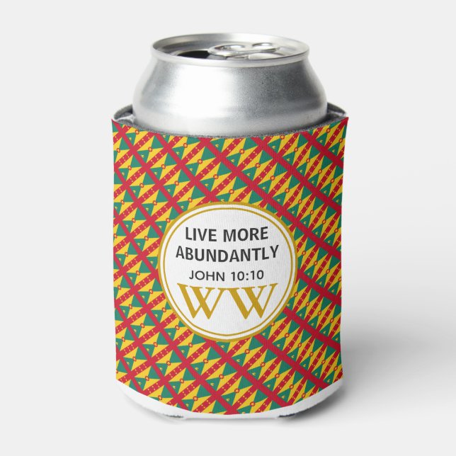 Porta-lata 50 Monograma GRENADA CARRIACOU Absolutamente Fabul (Can Front)