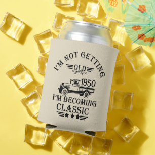 Porta-lata 75 anos de idade personalizados