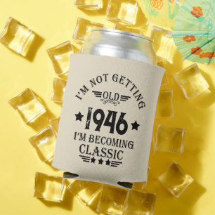 Porta-lata 80 de presente personalizado preto