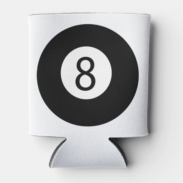 Porta-lata 8 Ball (Frente)