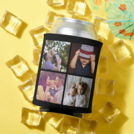 Porta-lata 8 Colagem de Fotografias DIY Divertido Personaliza