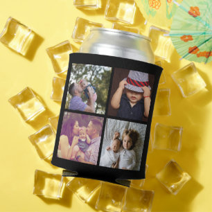Porta-lata 8 Colagem de Fotografias DIY Divertido Personaliza