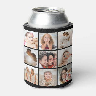Porta-lata 9 Colagem de Fotos Crie Seu Próprio Lembrança Bebi