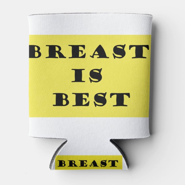 Porta-lata A amamentação é a melhor (Frente)