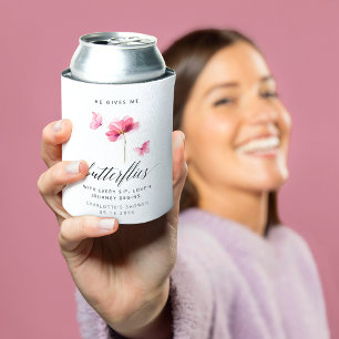 Porta-lata A Borboleta Personalizada Pode Resfriar