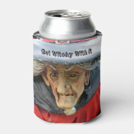 Porta-lata A Bruxa do Halloween Personalizada Pode Resfriar