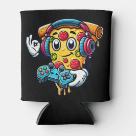 Porta-lata A Comida de jogos de Pizza de jogador pode resfria