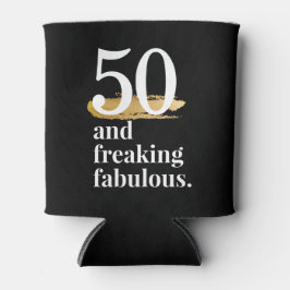 Porta-lata A Fabulosa Idade Personalizada De Aniversário Pode