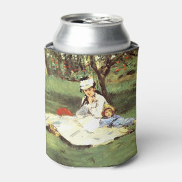 Porta-lata A família Monet em seu jardim Edouard Manet