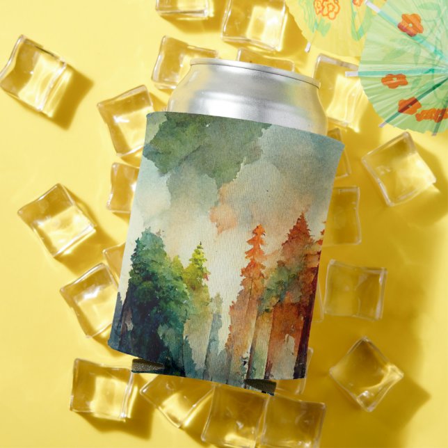 Porta-lata A Floresta (natureza) (Verão in situ)