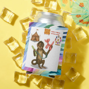 Porta-lata A mágica do macaco de balão do Spike