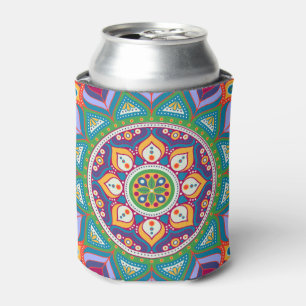 Porta-lata A mandala pode refrigerador