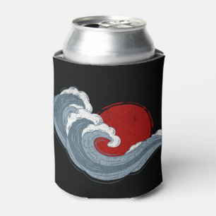 Porta-lata A onda de Kanagawa