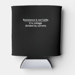 Porta-lata A Resistência Não É Fútil - Lei Ohms - Eletrô