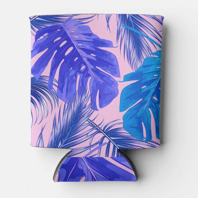 Porta-lata A Selva Deixa Um Padrão Tropical Inabalável (Frente)