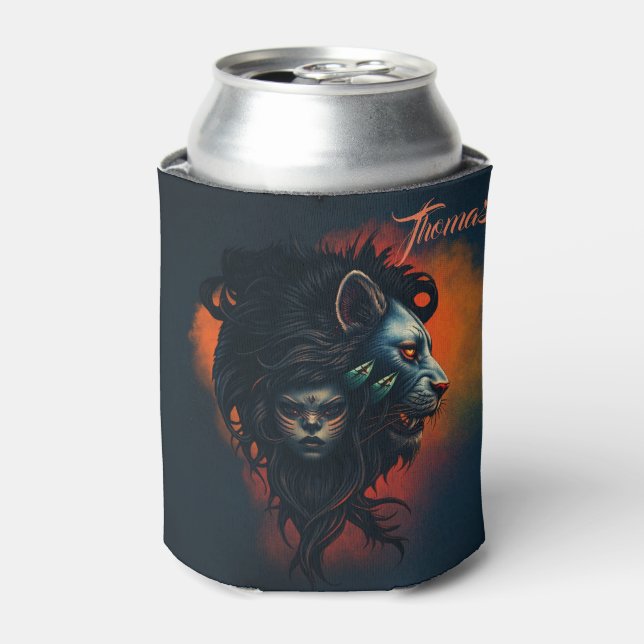 Porta-lata A simbiose da força e graça (Can Front)