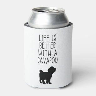 Porta-lata A Vida É Melhor Com Um Cavapoo
