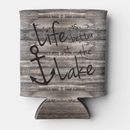 Porta-lata A VIDA Náutica É MELHOR NO LAGO |