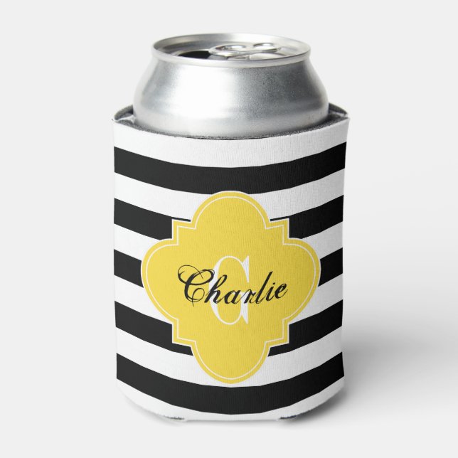 Porta-lata Abacaxi de Rugby Stripe (Can Front)