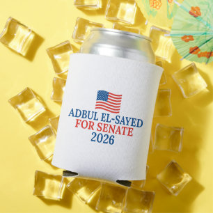 Porta-lata Abdul El-Sayed para Senado Michigan Eleição 2026