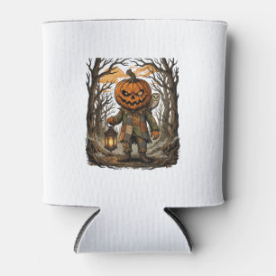 Porta-lata Abóbora Assustadora Lanterna Coruja Hau Halloween