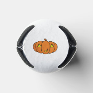Porta-lata Abóbora de Halloween Sorridente Fofa