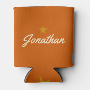 Porta-lata Abóbora de Meados do Século Vintage YE Star Signat
