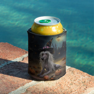 Porta-lata Abóboras Crestadas Chinesas Halloween Assustador