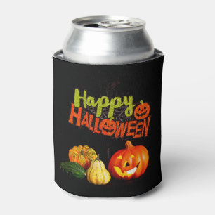 Porta-lata Abóboras de Halloween