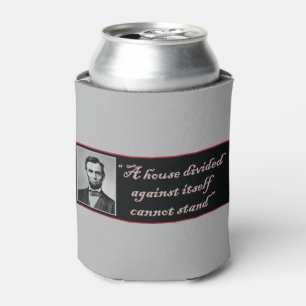 Porta-lata Abraham Lincoln