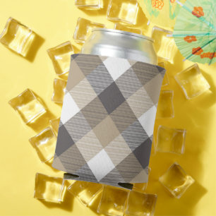 Porta-lata Abstração Geométrica Quadrada 2